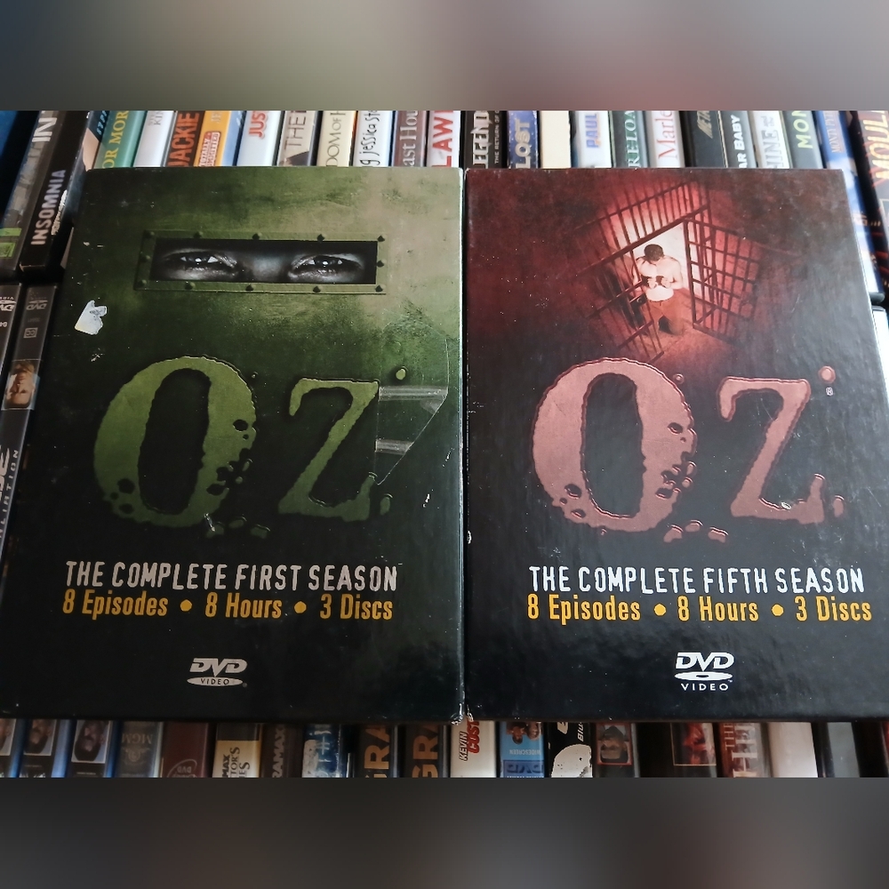 OZ - Complete 1st and 5th Season Dvd Sets
